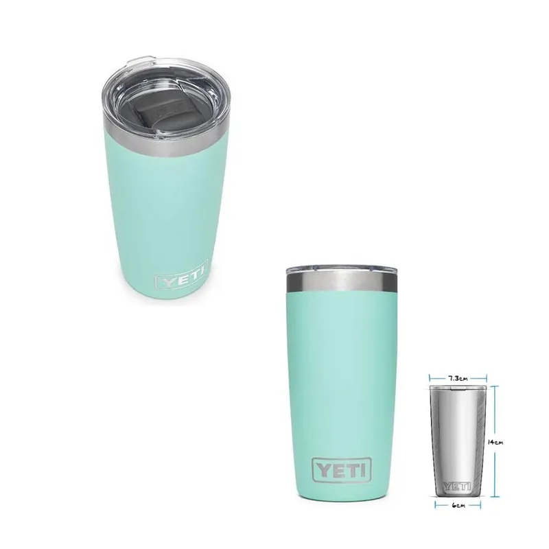 YETI RAMBLER 10 OZ TUMBLER- Seafoam